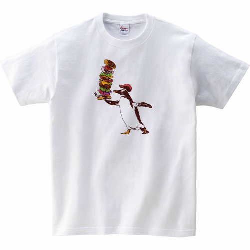 3745 キッズTシャツ / hamburger Penguin