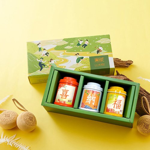無藏茗茶 T3【無藏】端午公益 阿里山故事茶3入小禮盒【回甘款】-厚實底韻