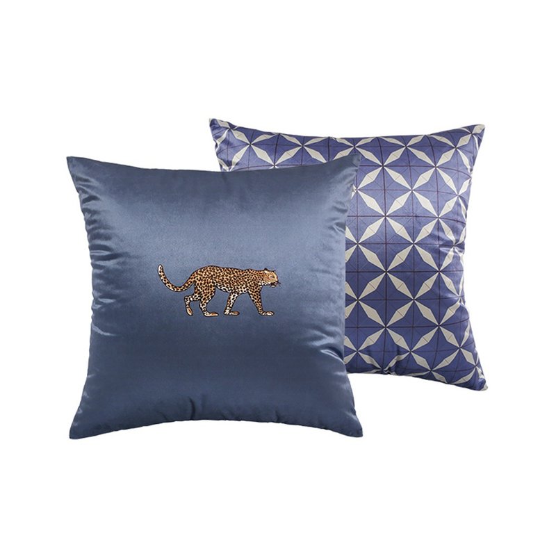 ARTISPACE Jaguar Series Italian Velvet Pillow/Cushion Cover - Pillows & Cushions - Other Materials Blue