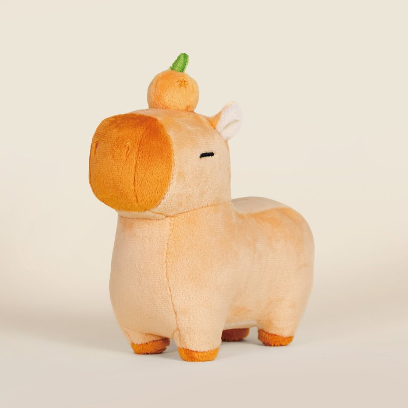 Bellzi |  Mini Orange Cappi 小橘子水豚玩偶 - 公仔/玩偶 - 其他人造纖維 橘色
