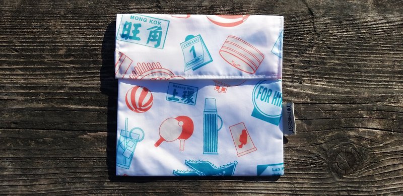 Durable Reusable Snack Bag - กล่องข้าว - ไนลอน ขาว