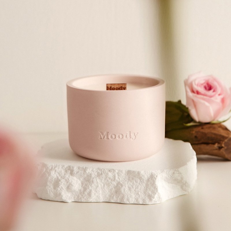 【Moody】100% soy scented candle (FOUND) - Fragrances - Wax 