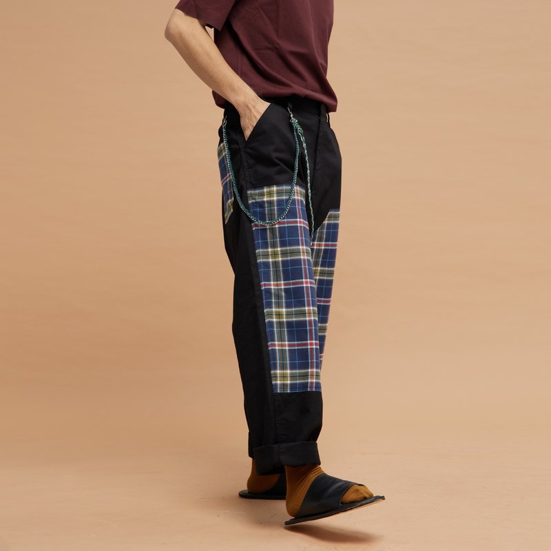 RENASCENCE PANTS (BLACK) - 男長褲/休閒褲 - 其他材質 黑色