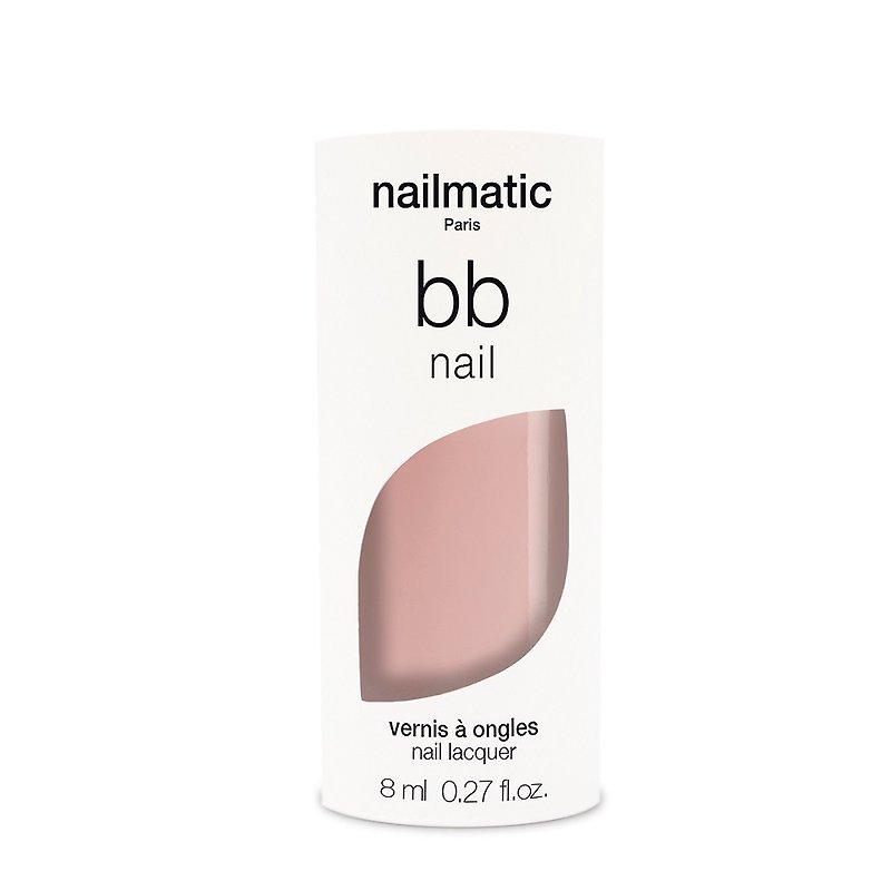 nailmatic Solid Bio-Based Classic Nail Polish - BB Nail Nude - ยาทาเล็บ - เรซิน 