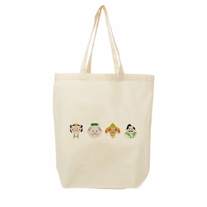 ochahakase bag - Handbags & Totes - Cotton & Hemp White