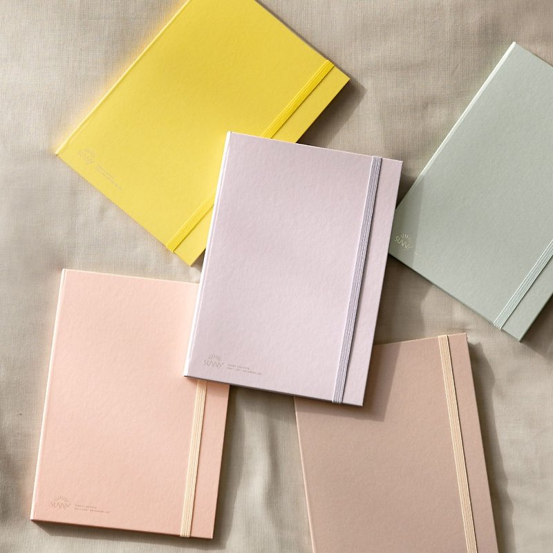 IROHA SUNNY Timeless Diary Notebook - สมุดบันทึก/สมุดปฏิทิน - กระดาษ หลากหลายสี
