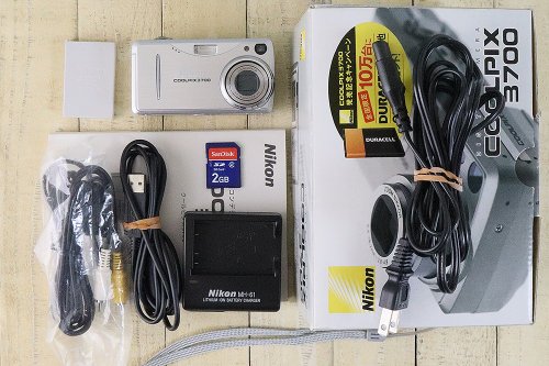 Working item] Nikon coolpix 3700 compact digital camera S/N