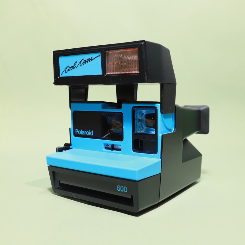 【Polaroid雜貨店】Polaroid Coolcam 600 寶麗來 拍立得 相機 - 其他 - 塑膠 藍色