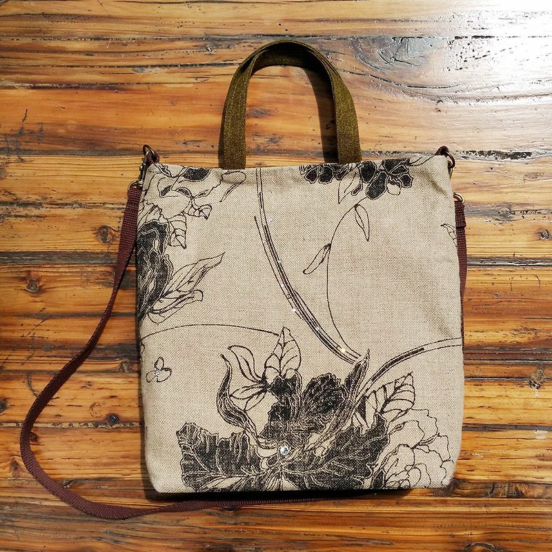 Spring For Mother's Day。Porter Canvas Tote Bags - Messenger Bags & Sling Bags - Cotton & Hemp Gray