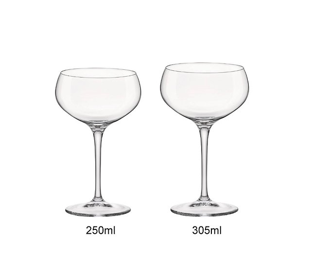 250ml wide mouth wine glasses golden