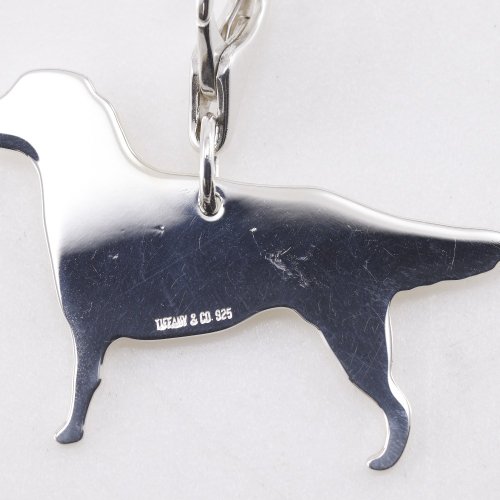 c052 美品　ティファニー　ドッグ　チャーム　ゴールデンレトリバー　犬　925 c052 美品 ティファニー ドッグ チャーム ゴールデンレトリバー