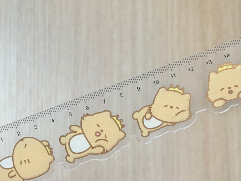 Sweet Potato Girl Small Sweet Potato Ruler Ruler - Other - Plastic Transparent