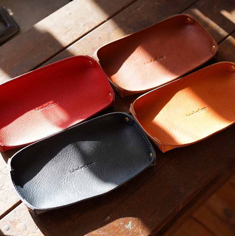 真皮 其他 多色 - Tray Multi tray Tray Accessory case Leather Italian leather Leather
