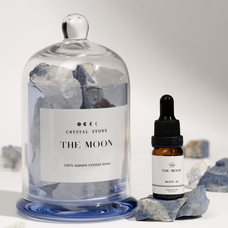 THE MOON Broad Ocean// Moon Sun Mine Diffuser Gift Box - Fragrances - Crystal Blue