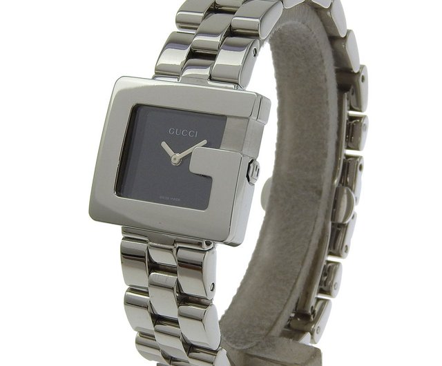 える 1円スタート】GUCCI グッチ 3600L SS ブラック文字盤 クオーツ