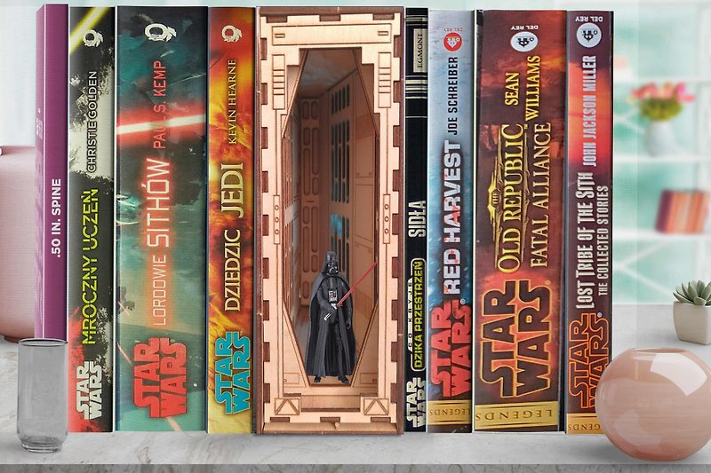 Space Ship Star Wars Book Nook/ Star Wars Shelf Insert/ DIY Kit, book nook shelf