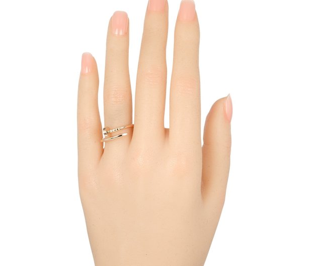 Cartier カルティエ ジュストアンクルリング ピンクゴールド 13号