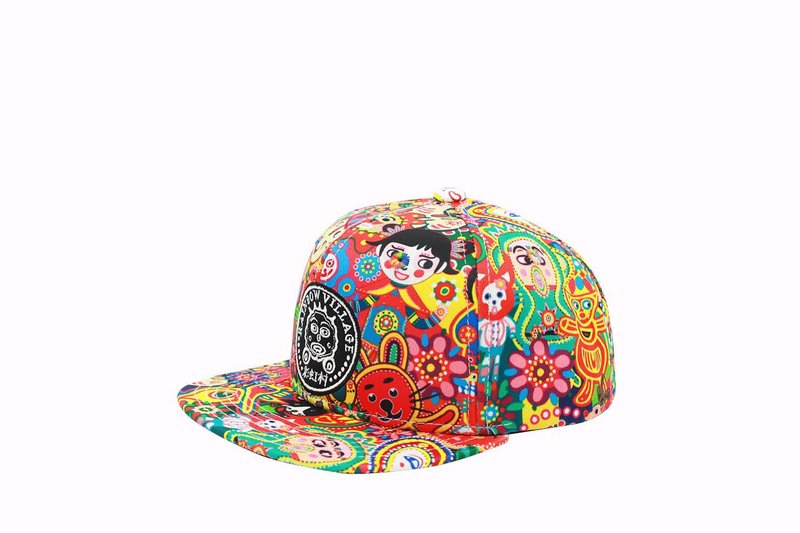 【Colorful Party】Classic Colorful Full Version Baseball Cap - Hats & Caps - Polyester Multicolor