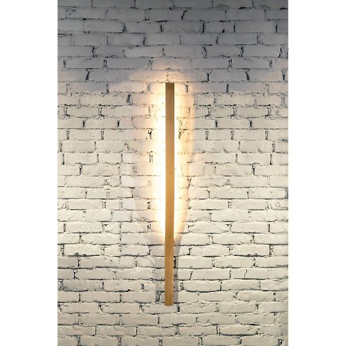 LUBBRO Wood wall sconce Modern wall sconce Wall light fixture Hanging wall lamp