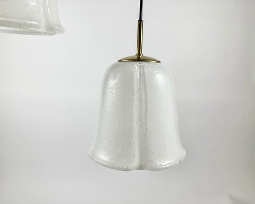 イタリア製　アンティーク　ガラスランプ　ヴィンテージ イタリア 1980年代 ガラス ランプ