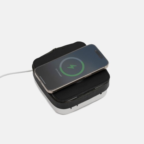 Geometric Goods Wireless Charging Station compatible w/ MagSafe | Mac Mini Accessories