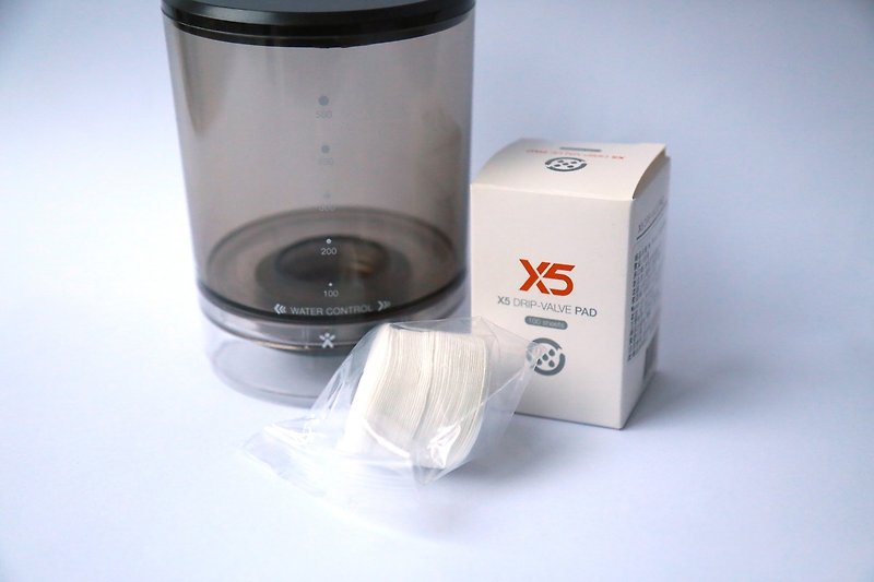 Colddrip X5 專用濾棉補充包 100入 - 咖啡壺/咖啡周邊 - 棉．麻 白色