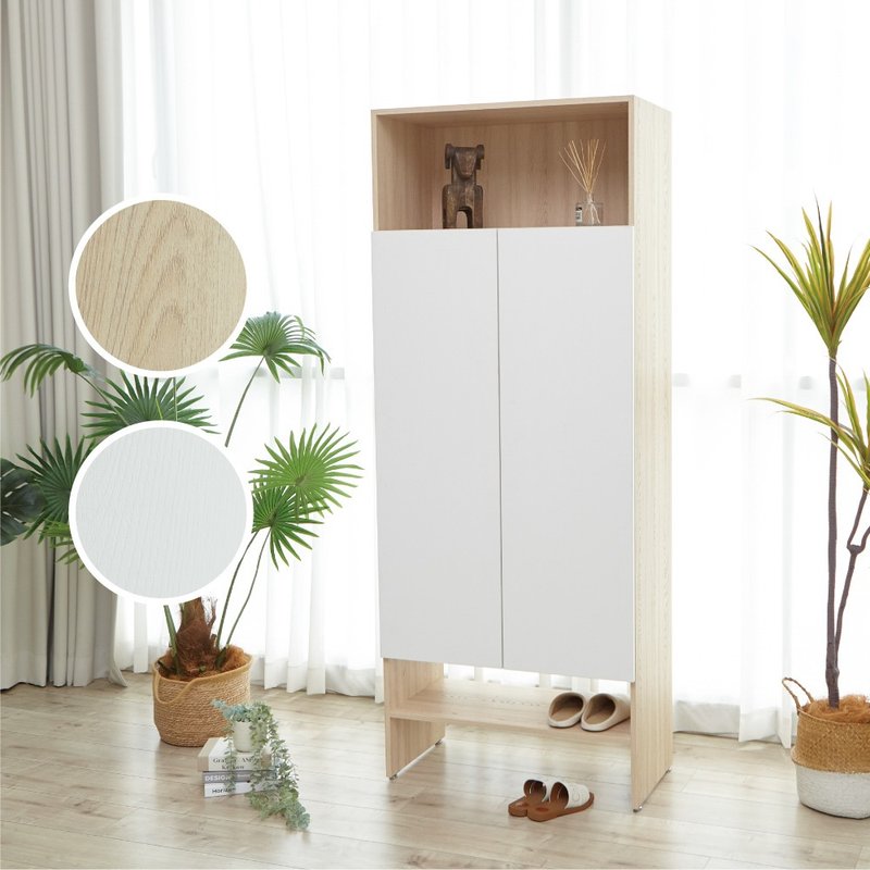 Starry 七層玄關收納鞋櫃(免組裝/系統家具/200cm) - 其他家具 - 木頭 卡其色