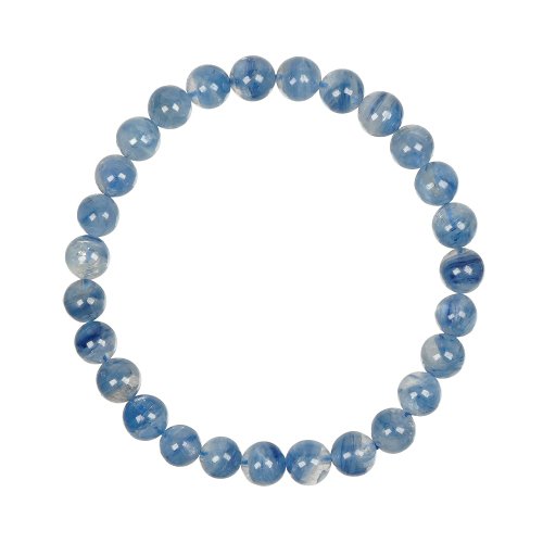 正佳珠寶 Gemsrich Jewelry 【正佳珠寶】藍晶石 頂級玉化藍晶 6.3-6.7mm 玉化藍晶石手珠