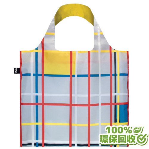 LOQI LOQI 環保材質購物袋-蒙德裡安 紐約市(無扣帶、無暗袋)