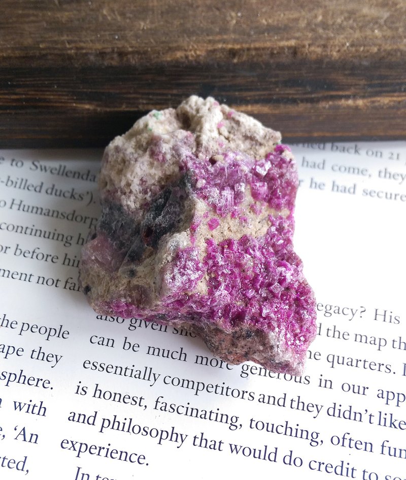 Cobaltoan Calcite 贊比亞產地 含鈷方解石 天然礦石 原礦 - 擺飾/家飾品 - 其他材質 