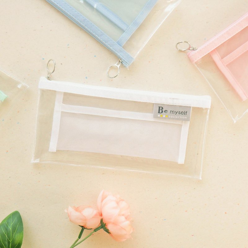 Be Myself - Transparent Waterproof Zipper Bag (L3) - Folders & Binders - Nylon 
