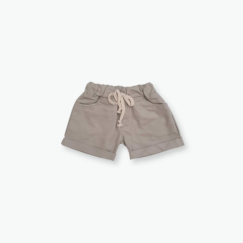 Australia imported children's clothing-Liam Shorts Liam Shorts - กางเกง - ผ้าฝ้าย/ผ้าลินิน สีกากี