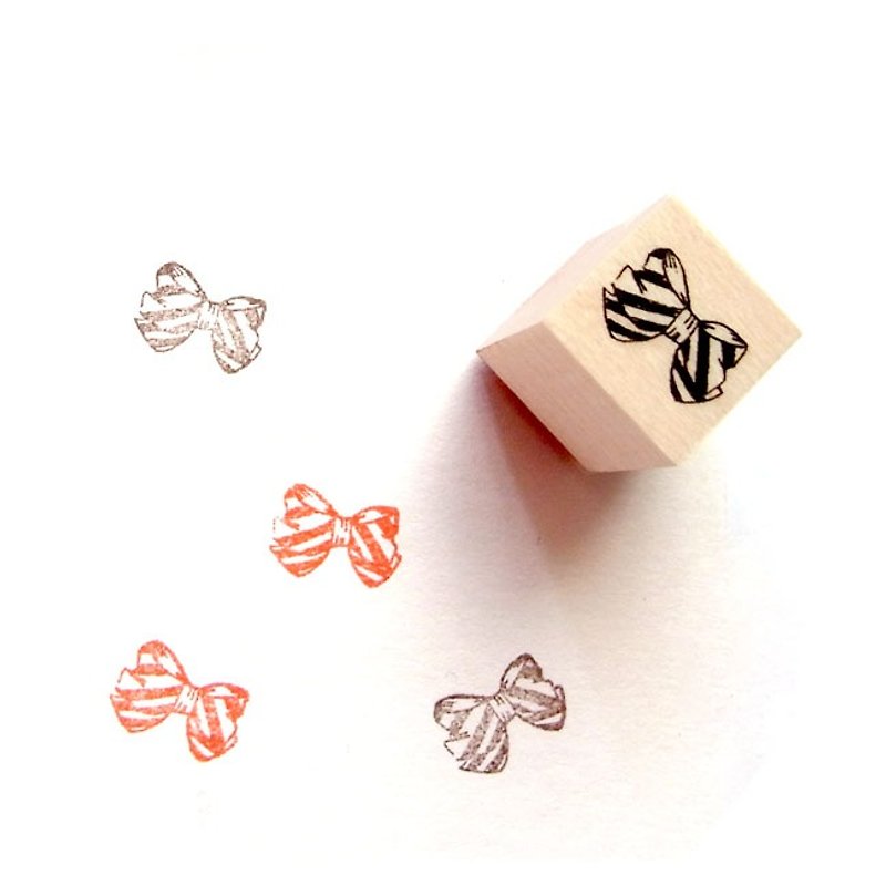 Mini stamp / Ribbon - Stamps & Stamp Pads - Wood 