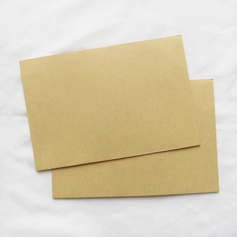 Additional purchase of goods / blank cowhide envelope - Envelopes & Letter Paper - Paper Khaki