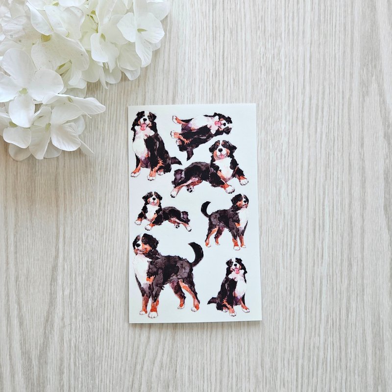 jin_oriental sticker_ dog - 貼紙 - 塑膠 