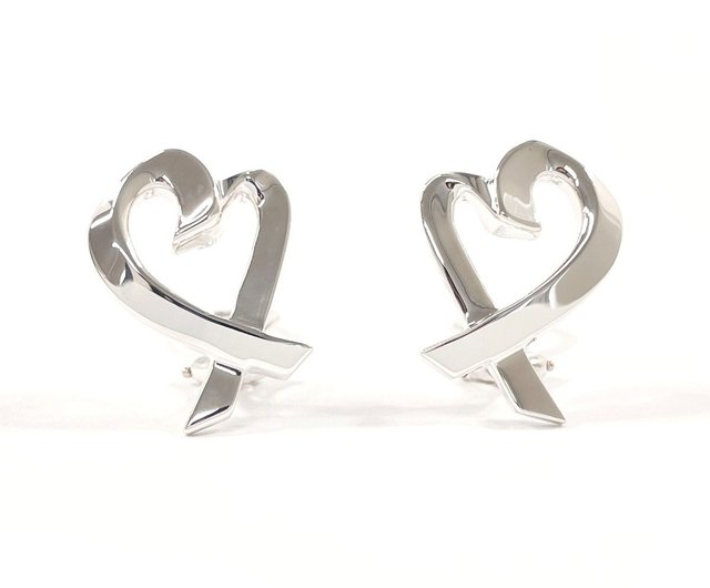 TIFFANY&Co. ラビングハート イヤリング 日本直送 中古美品】ティファニー TIFFANY&Co. イヤリング