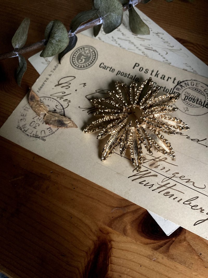 1970s AVON美國古董流光星芒胸針別針 - 胸針 - 其他金屬 