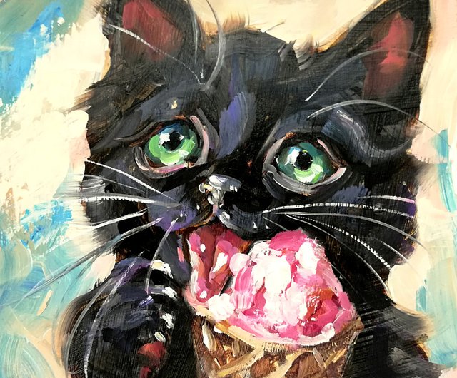口コミ サイト 商品 朱猫（あかねこ） X / (@mihoten7) 絵画 - 絵画