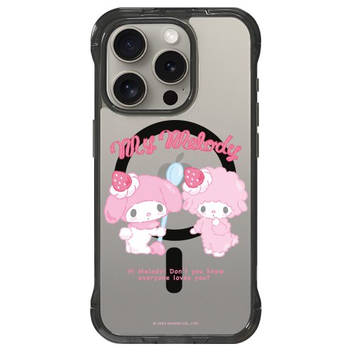 LANI's 風格防摔手機殼 彼安諾 找我們嗎 懶人支架 磁吸透黑 iPhone 16 15 Pro Max