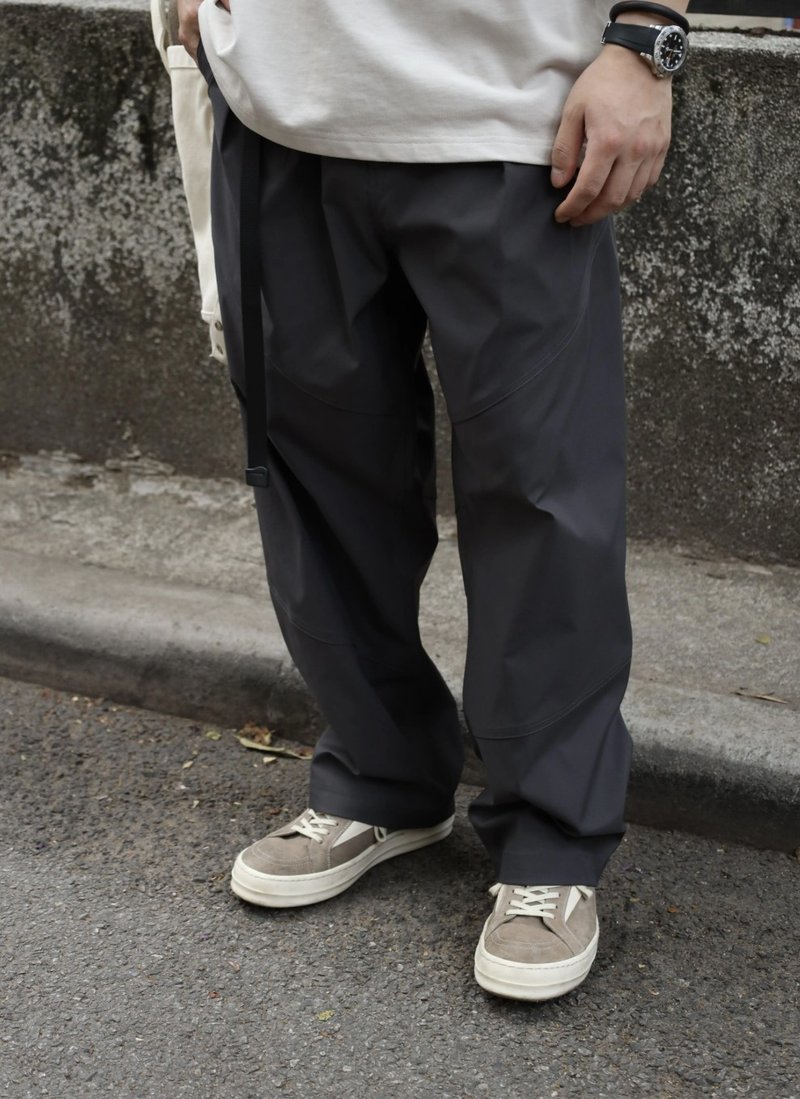 輕量化戶外 速乾磁吸扣通勤長褲 - 男長褲/休閒褲 - 其他材質 多色