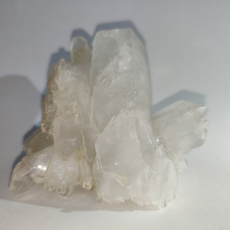 骨幹 白水晶簇 Rock Quartz 隨形 擺件 原石 晶簇 天然水晶 水晶 - 擺飾/家飾品 - 水晶 