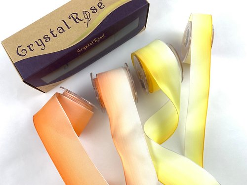 Crystal Rose Ribbon 緞帶專賣 DIY輕鬆折折/手作緞帶玫瑰禮盒/日光傾城