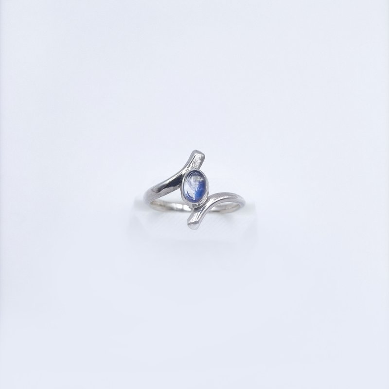 The Moon Bilateral moonstone silver Silver - General Rings - Other Metals Silver