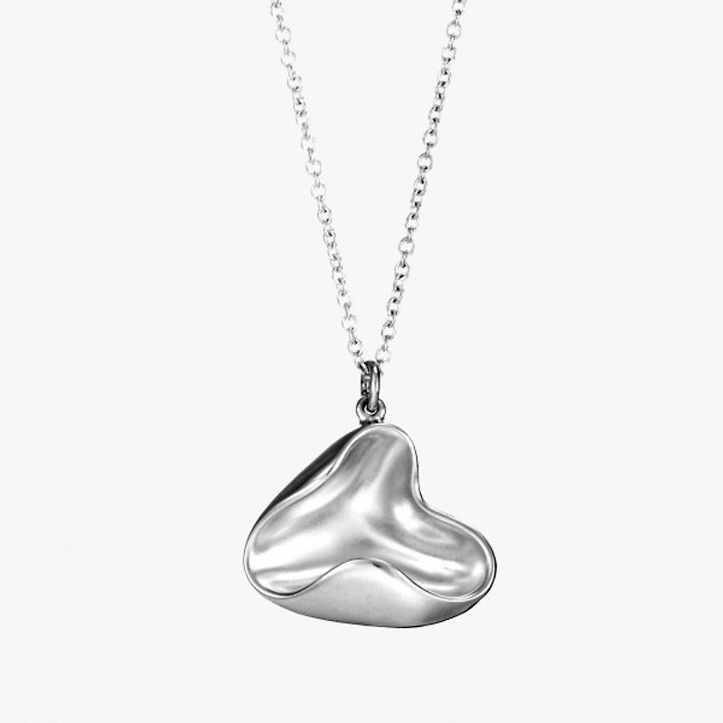 P&I手工純銀珠寶# 厚實感 - 貝殼 - 維納斯的誕生 - 項鍊 - 其他金屬 灰色