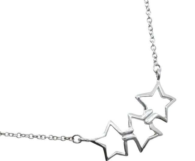TIFFANY&Co. トリプルスター ネックレス シルバー925 楽天市場】TIFFANY&Co. ティファニー トリプルスター ネックレス