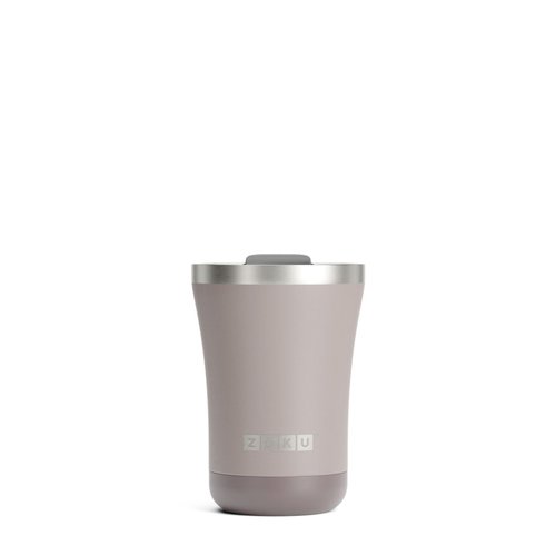 Zoku 12oz 3-in-1 Stainless Steel Tumbler Powder Coated White