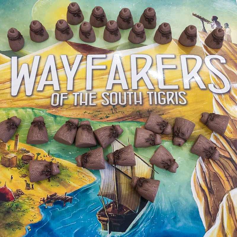 Deluxe Resource Tokens compatible with Wayfarers of the South Tigris board game - บอร์ดเกม - วัสดุอื่นๆ 