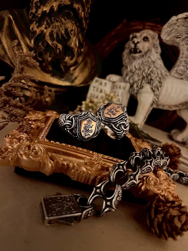 [バロックシリーズ] ブレスシルバー 925 スターリングシルバーリング - リング・指輪 - スターリングシルバー シルバー