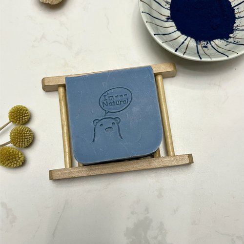 枕頭麻的手工皂 老青黛珍珠皂/舒緩肌膚困擾