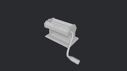 Rina Vellichor Miniatures 3D MODEL Miniature pasta machine model | Miniature 3D models ready to print